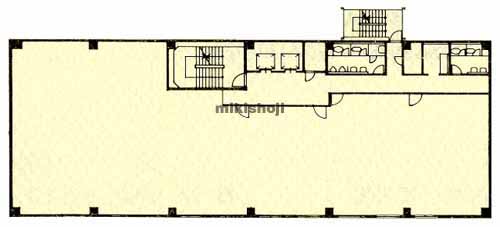 明治安田生命いわきビル 平面1
