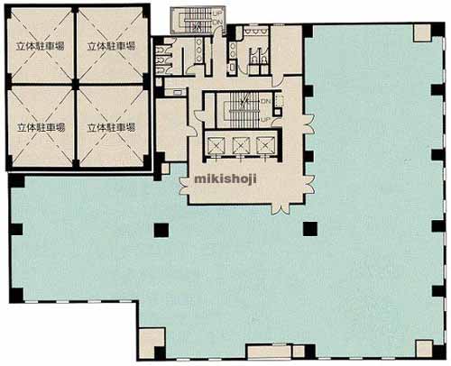 一番町のあいおいニッセイ同和損保仙台一番町ビル 平面1