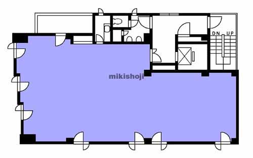 ウエスト花京院ビル 平面1