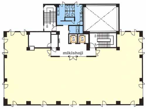 青森東京海上日動ビルディング 平面1