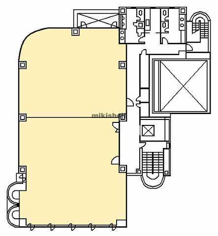 あいおいニッセイ同和損保青森ビル 平面1