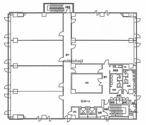 郡山東京海上日動ビルディング 平面1