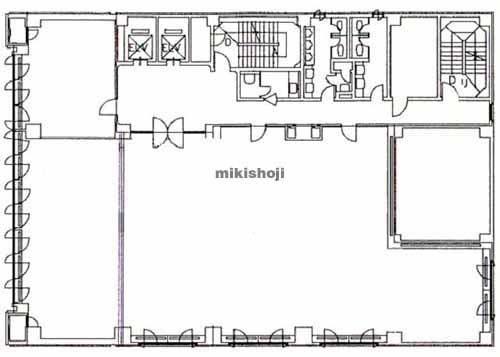 盛岡東京海上日動ビルディング 平面1