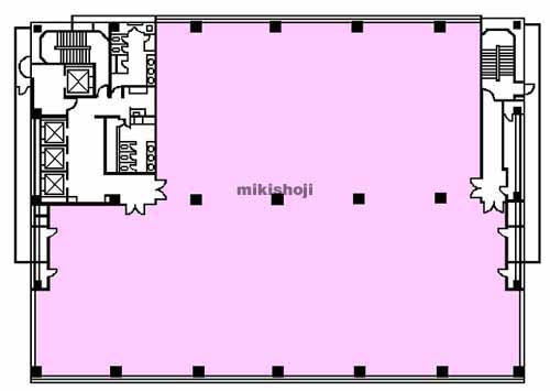 アーバンネット五橋ビル 平面1