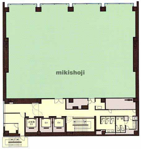 三井住友海上仙台ビル 平面1