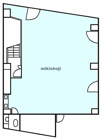 本町・花京院・錦町の丸山本町ビル 平面1