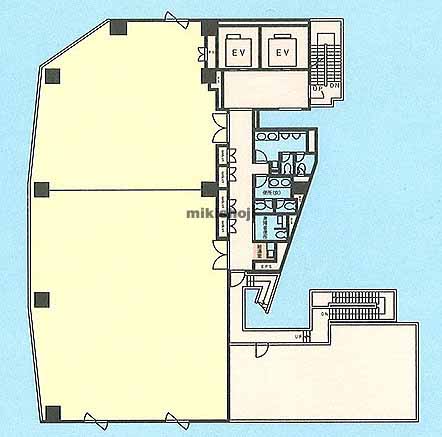 花京院ビルディング 平面1