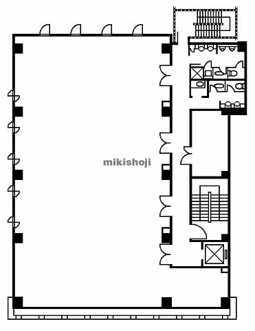カメイ勾当台ビル 平面1
