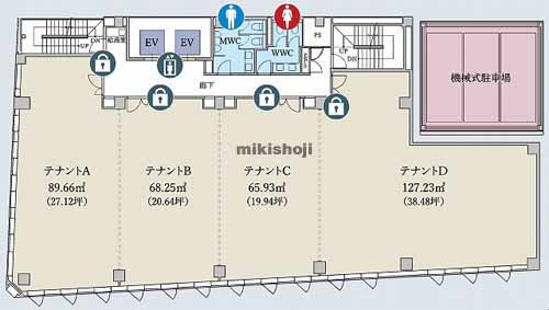 中央のｌａｍｒｏＮ仙台 平面1