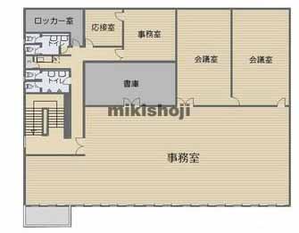 松波１丁目貸店舗・事務所 平面1