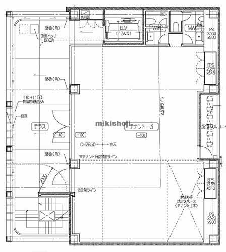 （仮）国分町Ｍ３計画 平面1