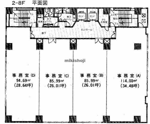 新横浜ＩＫビル 平面1