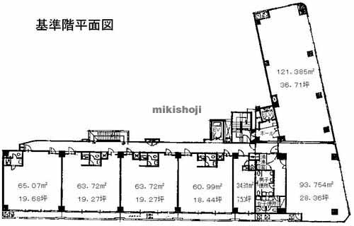 ストーク横浜二番館ビル 平面1