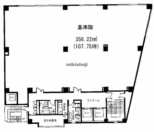 久保田ビル 平面1