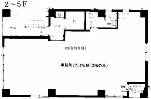 ＤＢＳ横浜ビル 平面1