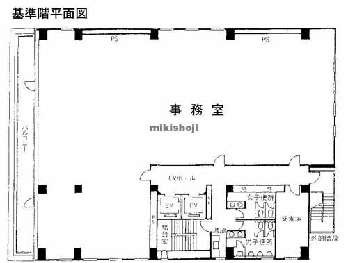 ＫＤＸ新横浜ビル 平面1