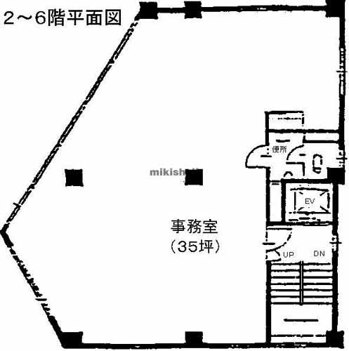 北原不動産ビル 平面1