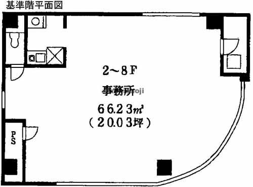 元浜町三橋ビル 平面1