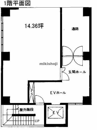 横浜西口平沼ビル 平面1