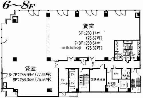 日本生命新横浜ビル 平面1