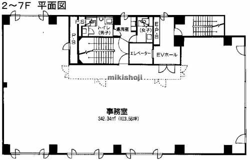 新横浜葉山第３ビル 平面1