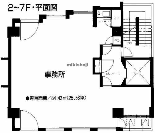 アマデウスビル 平面1