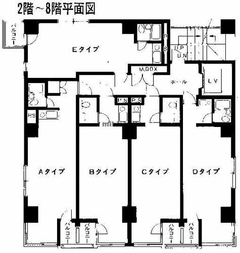ストークビルみき 平面1