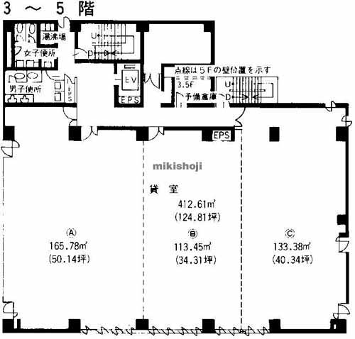 静銀中山ビル 平面1