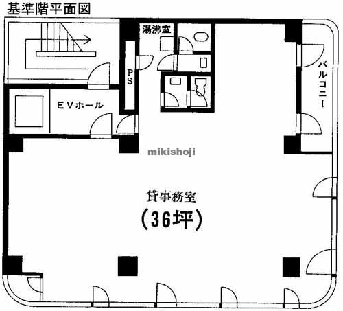 ロイヤーズビル 平面1