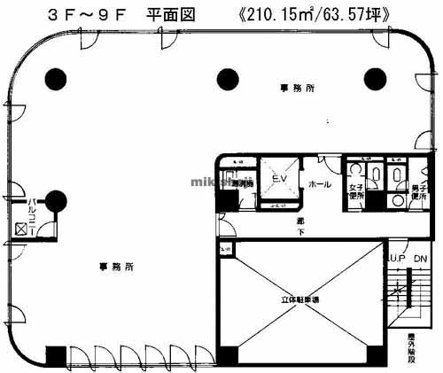コウノビルＭＭ２１ 平面1
