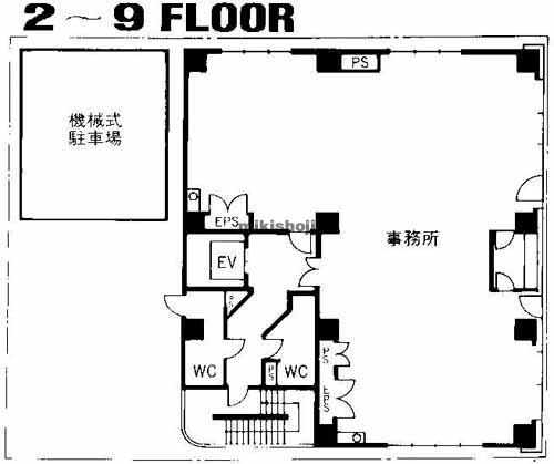 横浜塩業ビル 平面1