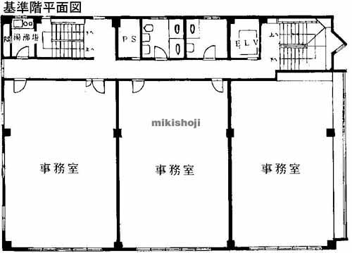 北川商事ビル 平面1