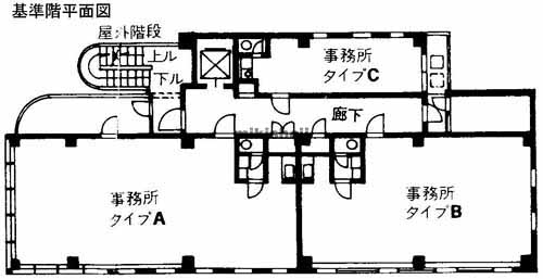スリーワンビル 平面1