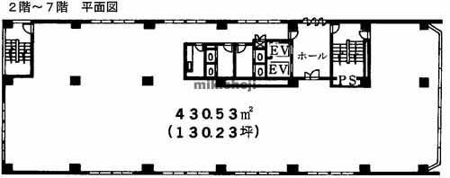 加瀬ビル８８ 平面1