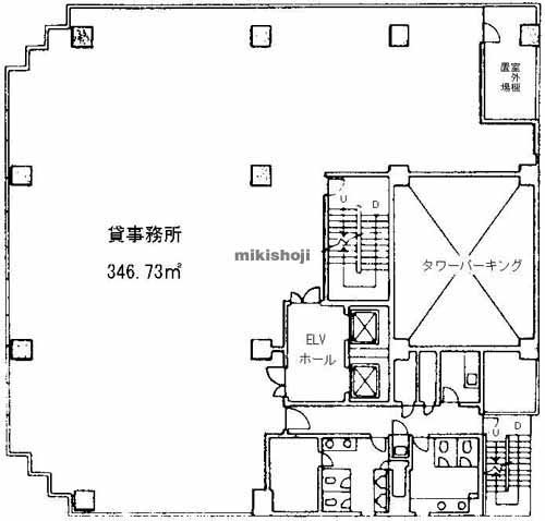 テーオービル 平面1