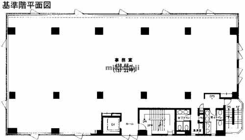 フロンティア新横浜ビル 平面1
