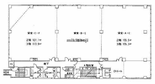 二俣川２５７ビル 平面1