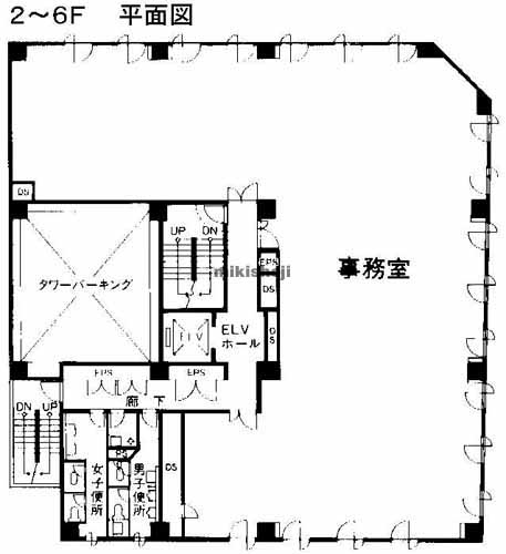 松栄関内ビル 平面1