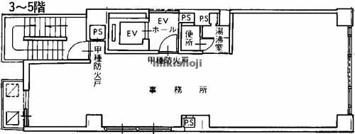 平野ビル 平面1