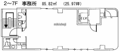 横浜ＮＹビル 平面1