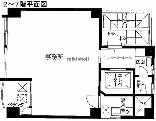 第二土屋ビル 平面1