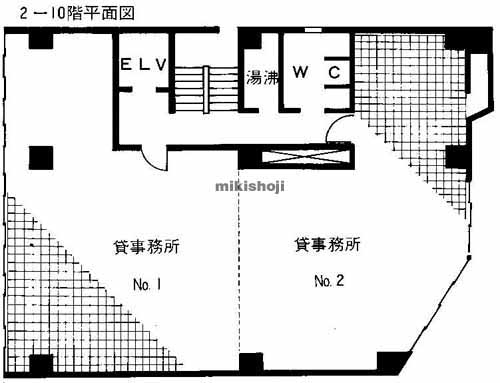 共栄ビル 平面1