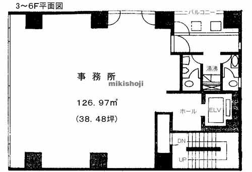 ナインティー横浜ビル 平面1