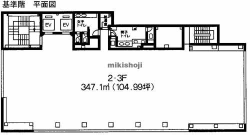 北幸ＧＭ２１ビル 平面1