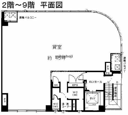 宮下ビル 平面1
