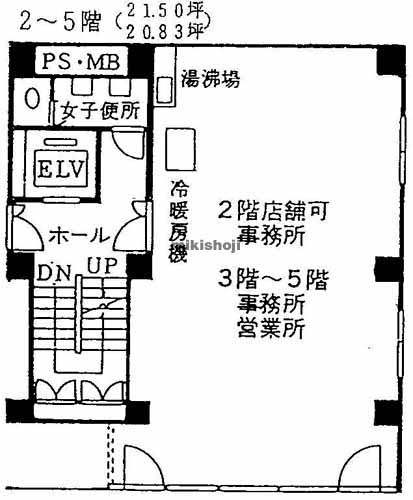Ｓ．Ｔ馬車道ビル 平面1