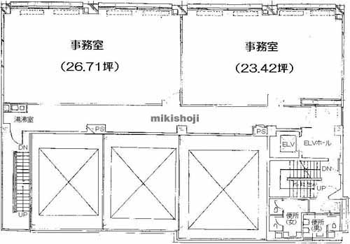 常盤町新井ビル 平面1