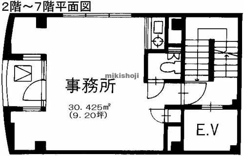 ＫＭビル 平面1