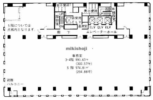 関内新井ビルディング 平面1