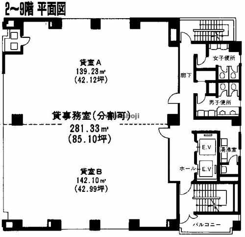 関内ＳＴビル 平面1
